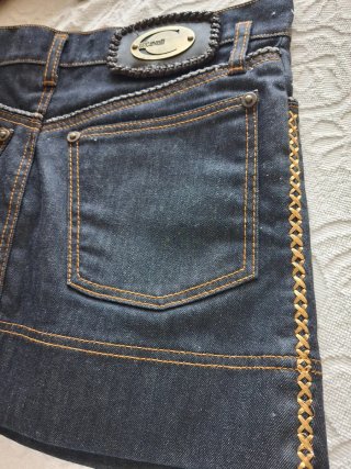 Gonna jeans Just Cavalli blu