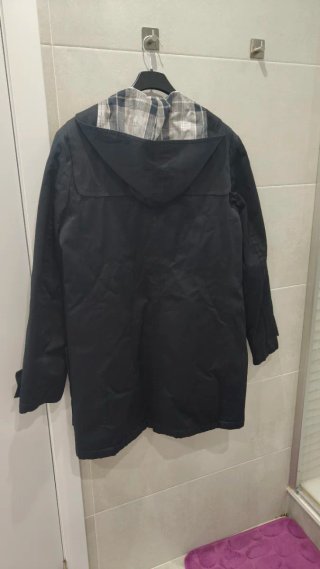 Trenca Zara Hombre Negra Talla L