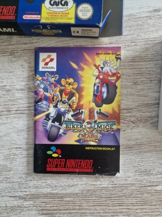 Biker Mice from Mars SNES (Konami)