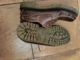 Zapatos náuticos Snipe marrones