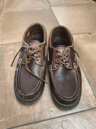 Zapatos náuticos Snipe marrones