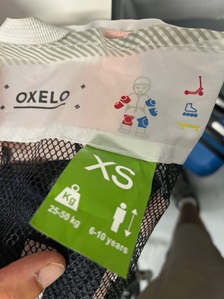 Kit Protección Patinaje Oxelo Talla XS