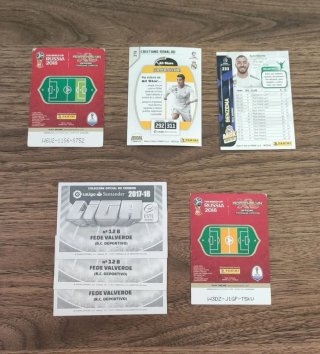 Lote cromos Real Madrid: Mbappé, Ronaldo, Benzema