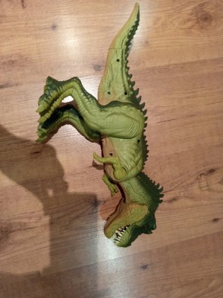 Dinosaurio de juguete T-Rex verde