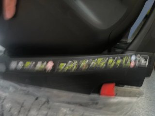 Silla de coche Britax Römer negra