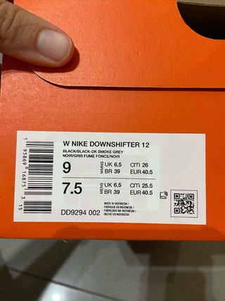Zapatillas Nike Downshifter Negras