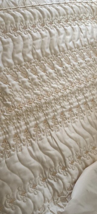 Edredón Cama 1 Cuerpo Beige/Dorado