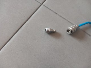 Mangueira Compressor Espiral Azul