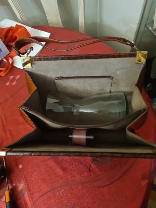 Bolso Piel de cocodrilo vitange