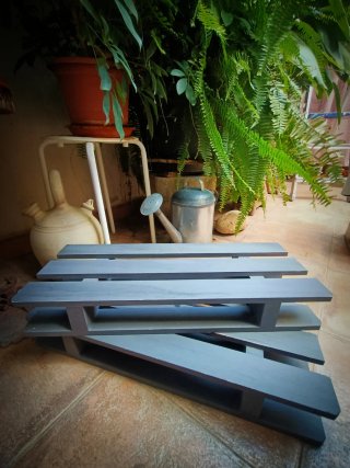 Estantería estilo palet madera