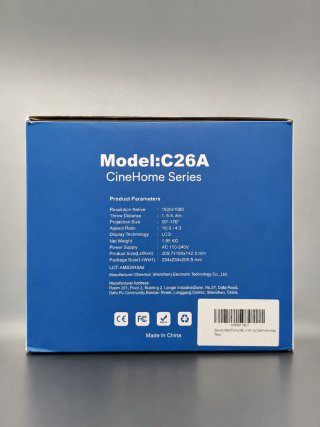 Proyector Cheerlux C26 Full HD 1080p Android WiFi