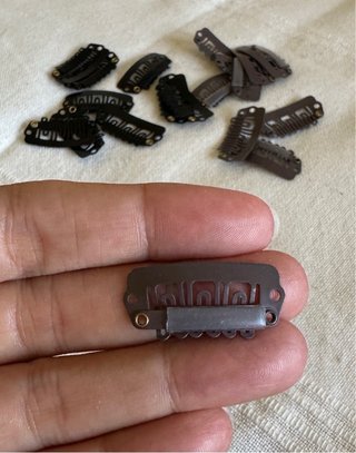 Clips para extensiones y pelucas