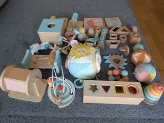 Lote juguetes Montessori Oh My Baby (+20 piezas)