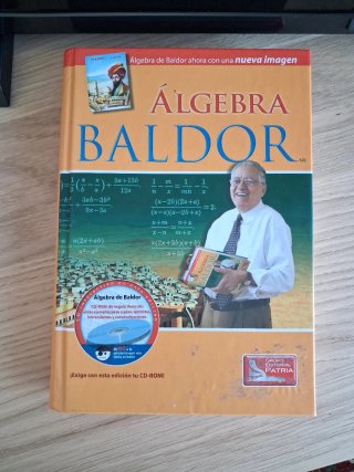 Algebra Baldor con CD-ROM / Tapa Dura