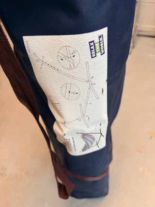 Hamaca con soporte y funda