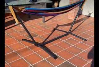 Hamaca con soporte y funda