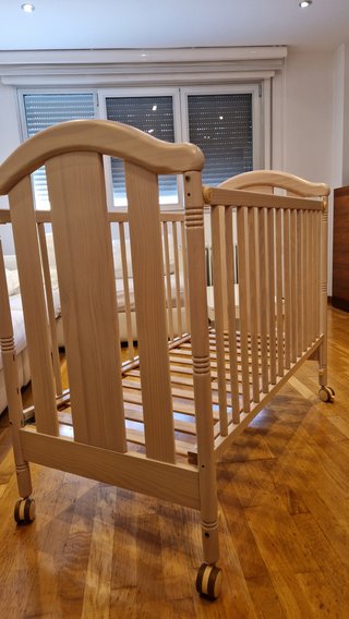 Cuna bebé madera MICUNA ositos