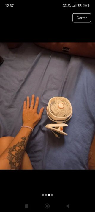 Ventilador USB con pinza