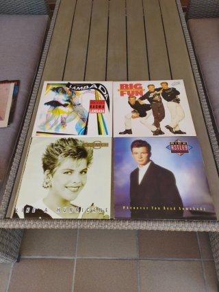 Lote 4 Vinilos: Kaoma, Big Fun, CC Catch, Rick Ast