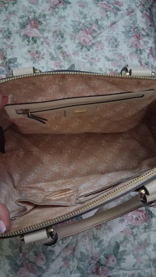 Bolso Guess Beige