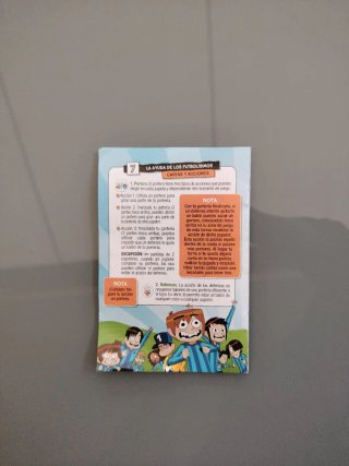 Los Futbolísimos Campo 4 Juego de Cartas