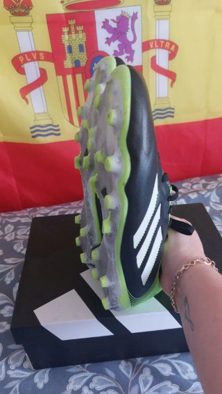 Zapatillas Fútbol Adidas Campo Negro/Verde