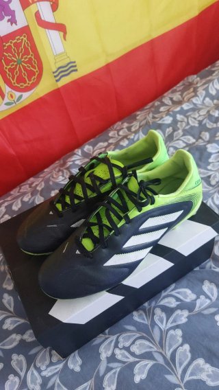 Zapatillas Fútbol Adidas Campo Negro/Verde