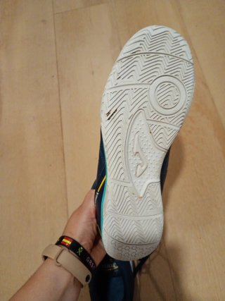 Zapatillas Futsal Joma Azul y Amarillo
