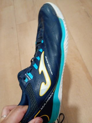 Zapatillas Futsal Joma Azul y Amarillo