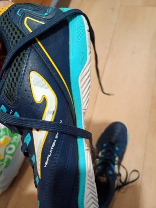 Zapatillas Futsal Joma Azul y Amarillo