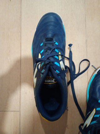 Zapatillas Futsal Joma Azul y Amarillo