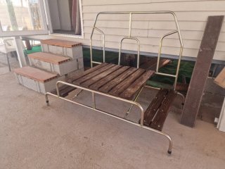 Escalera para mobil home