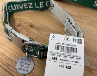 Collar y Correa Perro Zara Home