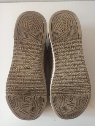 Zapatillas Bobs Skechers verdes memory foam