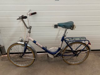 Bicicleta GAC Vintage Azul