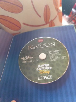 Audio Cuentos Disney El Rey León Libro+CD
