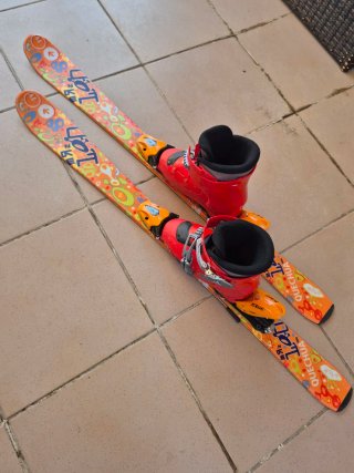 Esquís y botas niño Quechua