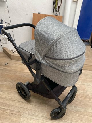 Carro Jane Muum Silla Capazo Gris