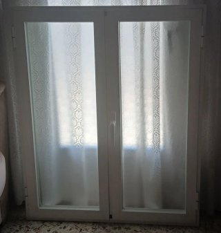 Ventana Aluminio Blanca Nueva SIN ESTRENAR 97x117