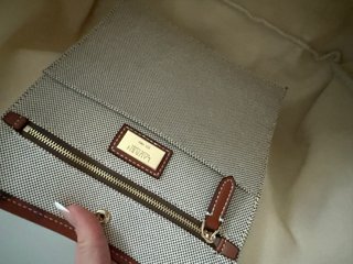 Bolso Tote Ralph Lauren Beige y Marrón