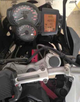 BMW F 700 GS Blanca