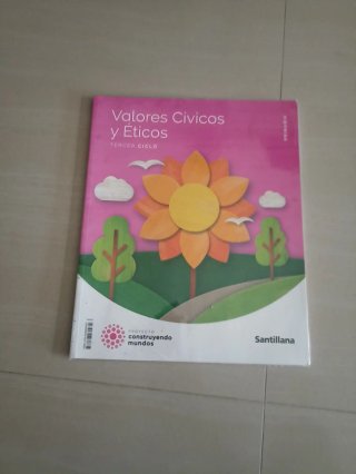 Libro Valores Cívicos y Éticos 3ro primaria
