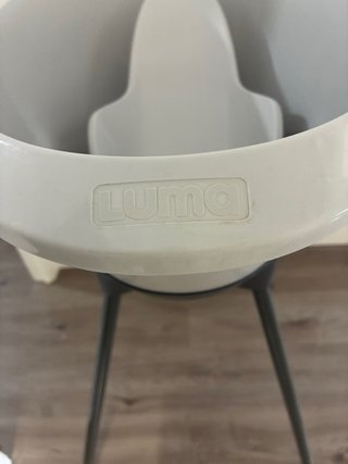 Bañera para bebé con patas