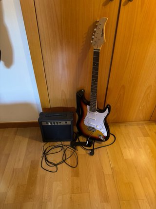 Guitarra Daytona Eléctrica con amplificador