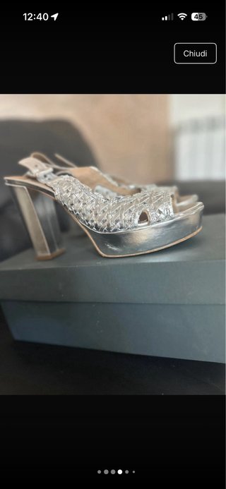 Sandali Manufacture d’Essai tacco 12