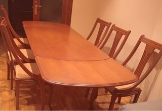 Mesa de comedor con 6 sillas