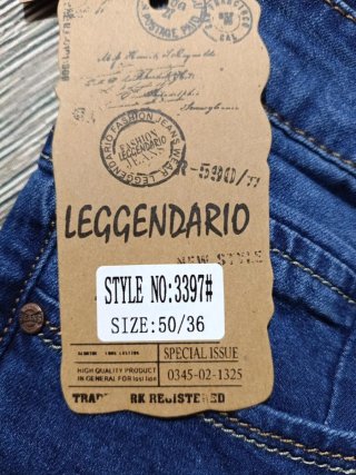 Bermuda tejana LEGENDARIO azul