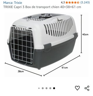 Transportín para mascotas Trixie