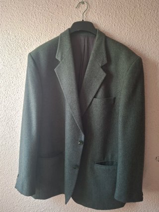Chaqueta de caballero verde
