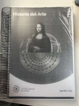 Libro Historia del Arte 2ºBach
